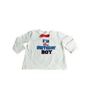 Koala Kids Baby Toddler Birthday Boy Shirt Bowtie 12-18M
